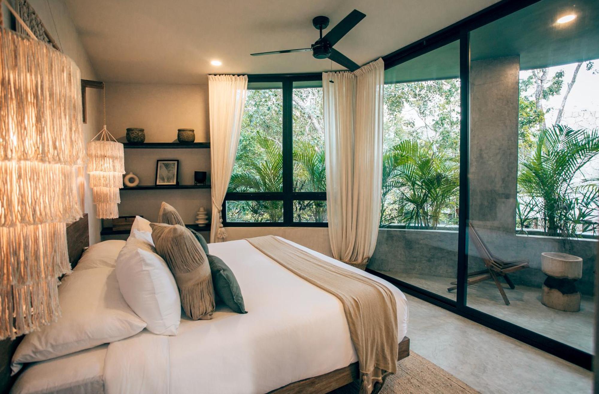 Jungle Boho Villa - Private Pool - Concierge 6B تولوم المظهر الخارجي الصورة