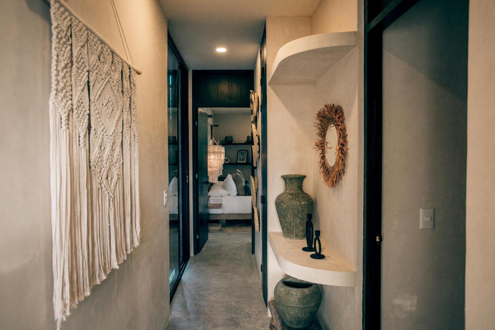 Jungle Boho Villa - Private Pool - Concierge 6B تولوم المظهر الخارجي الصورة