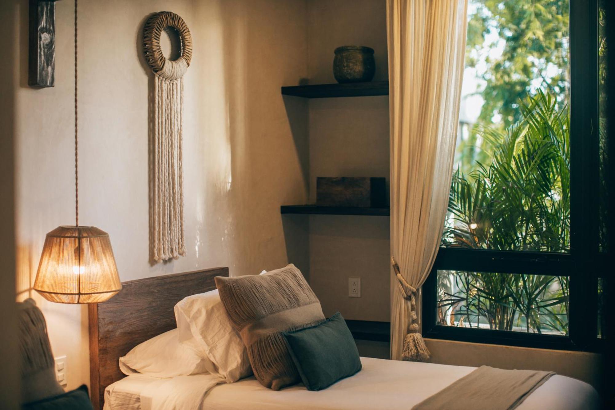 Jungle Boho Villa - Private Pool - Concierge 6B تولوم المظهر الخارجي الصورة