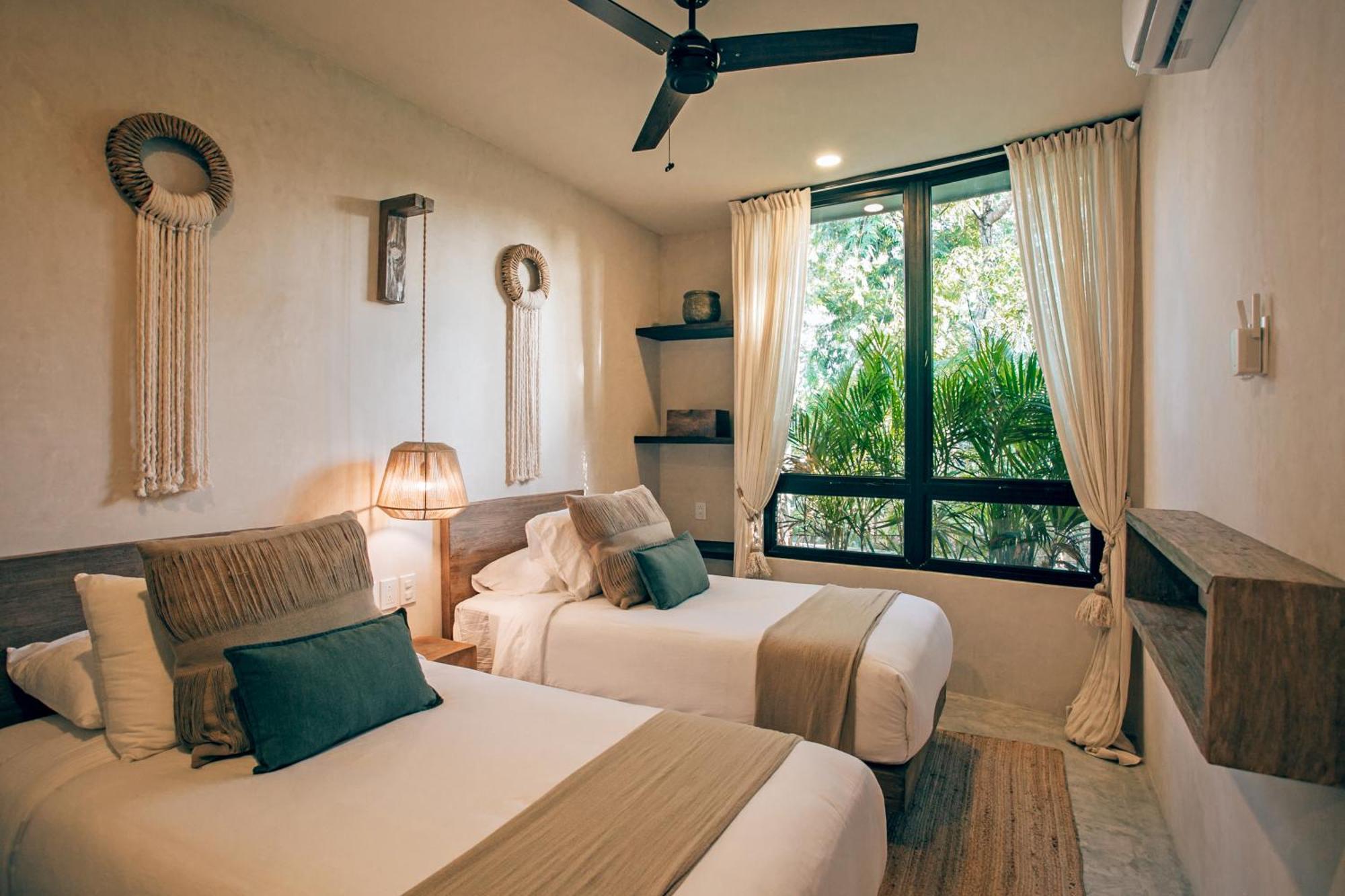 Jungle Boho Villa - Private Pool - Concierge 6B تولوم المظهر الخارجي الصورة
